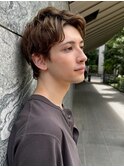 クセ毛風ナチュラルツーブロックショート　n7.9.4