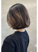 ボブ/切りっぱなしボブ/外国人風ボブ