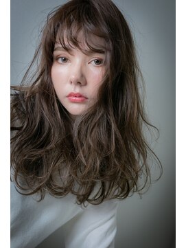 カバーヘア ブリス 川口(COVER HAIR bliss) □アースカラー大人美人毛先パーマ韓国風ロング415川口20代30代