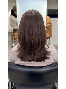 フォト 新宿(foto) くびれヘア/クラゲヘアー/ココアベージュ/小顔