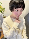 ショートヘア・ショートカット・マッシュショート