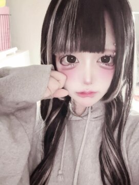 地雷×ギャルMIX ハイライトメッシュ/エクステ80枚