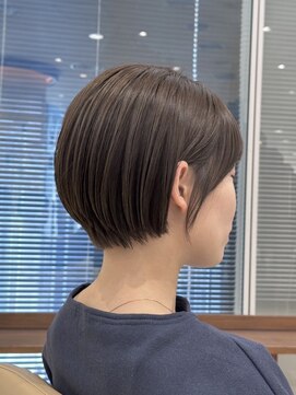 ザック ヴィ(ZACC  vie) 耳かけショート/ショートヘア/アッシュベージュ