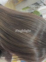 コス(COS)&nbsp;お洒落ハイライト・白髪ぼかしハイライト