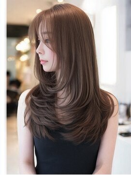 ダル 渋谷/表参道(DAL.) ハッシュカットバタフライカット顔回りカットカーテンバング