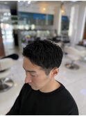春◎20代メンズ短髪パーマなし爽やかカジュアル