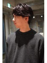 ハマモト&nbsp;センター分けスタイル