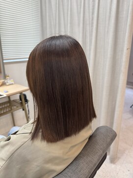 テーラヘアー 草加店(TELAHAIR) サラツヤブラウンカラー