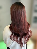 ラニシス ヘアー(Lanisis Hair) ワインレッド!!!