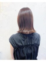 ロッソヘアデザイン(LOSSO Hair Design)&nbsp;切りっぱなしミディアム