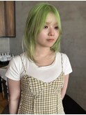 「周りと被らない夏カラー”ライムグリーン”」