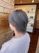 パレッツ Palet's LADY'S & MEN'S HAIR&nbsp;透明感グレージュのショートウルフ