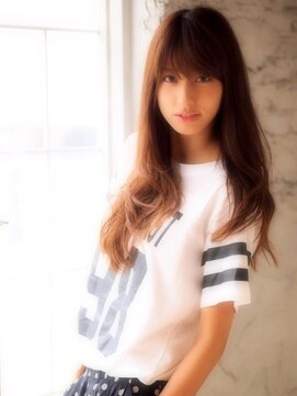 フローレント(florent) 「カジュアルめなナチュラルセミロング」似合わせセミロング2