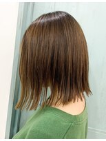 ヘアーアンドメイク シークタチカワ 立川店(Hair&Make Seek)&nbsp;【Seek立川】きりっぱなし風ボブ