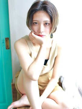 バース(BIRTH) 天神【BIRTH】センターパートのセンシュアルショート