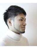 フェイク2ブロック大人ショート