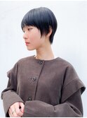 【yuka】黒髪シンプルショート20代30代40代