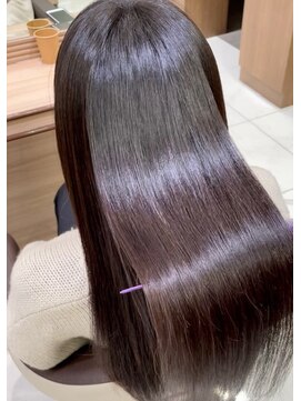 アッシュ 新小岩店(Ash) 【美髪】低ダメージ縮毛矯正【髪質改善ストレート】