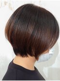 ナチュラルくびれショートヘア/fox.hair