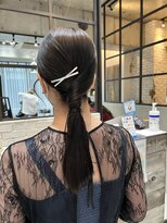 フェリア 渋谷(Feria)&nbsp;【filo by feria】タイトローポニー 福田沙也加