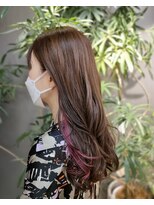 アパルトメント ジェシカ(l'appartement de Jessica)&nbsp;インナーカラー×ロング×ピンク