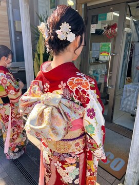 バイブス バイ ケンジ(vibes by KENJE) ヘアセット 着付け