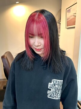 マリン(Marine) 20代30代フェイスフレーミングピンク