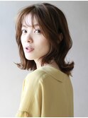 【本八幡FLIP B AVEDA】外ハネミディ