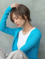 オースティン 流山おおたかの森(AUSTIN)&nbsp;大人かわいい前髪セシルカットココアブラウンフリンジウェーブ