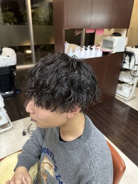 ウィーブ 成田店(Weve) メンズ×ツイストスパイラルパーマ