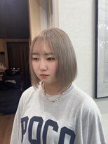 アジールヘア 赤羽駅南口店(agir hair) ミルクティーベージュケアブリーチ美髪イルミナカラー