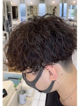 ヘア フラッグ 西葛西店(hair flag) 【メンズヘア】波巻きパーマ