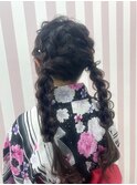 ガーリースタイル/心斎橋/ヘアメ/セットサロン