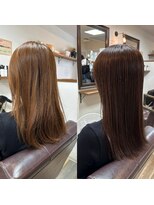 ニーノ(Nino) 20代30代40代髪質改善トリートメント艶感ストレート透明感