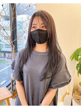 キジ(kiji) 【kiji】大人ロング×アッシュ。＃久屋＃久屋大通＃丸の内＃伏見