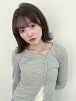 ユーフォリア 銀座本店(Euphoria)&nbsp;外ハネこなれミディ☆ボブレイヤー20代30代40代オリーブベージュ