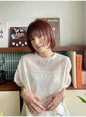 前上がりボブ