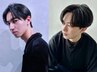 【曲げる、曲がる酸性縮毛矯正】men'sカット＋酸性縮毛矯正