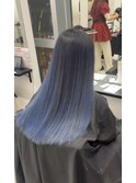【Rikuto限定】バレイヤージュ　シャドールーツ　エンドカラー