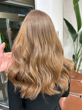 ジルブラン 土浦(JIL BLAN) ハイライトバレイヤージュダブルカラーケアブリーチ20代30代