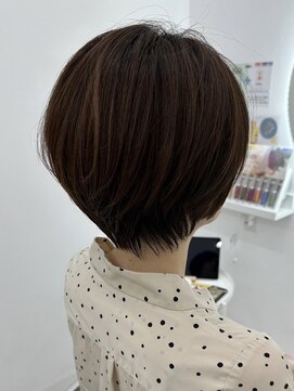 アイニ 大阪上本町店(aini) 【ボリュームUP】30代からの上品大人ショートボブ