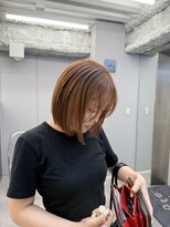 ロテ 名古屋 名駅店(Lote.)&nbsp;ミディアムヘア/暗めカラー/グランマッシュ