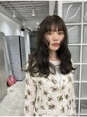 ブリーチなしオリーブグレージュ
