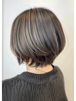 ネックス 表参道本店(nex)&nbsp;#ハイライト#白髪ぼかし#白髪染め#表参道駅#30代#40代#50代#60代