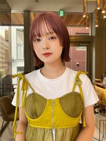 ロンドフルール 大宮東口(Lond fleur)&nbsp;ミニウルフレイヤーカット顔周りカット前髪カット韓国ボブ/大宮