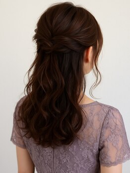 エマ(emma)の写真/【自分史上最高の仕上がり】特別な日は《emma》のヘアセットで華やかに♪［仙台/ヘアセット］