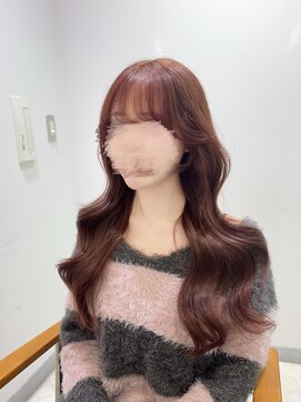 レア 銀座(Le'a) くびれヘア×ピンクベージュ