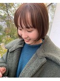 内巻きボブ