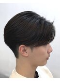 毛流れセンターパート