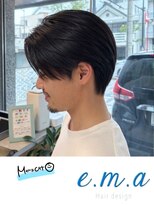エマヘアデザイン(e.m.a Hair design) センターパート